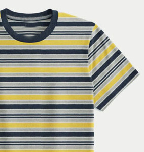 Camiseta de Algodón a Rayas con Costuras Finas, Material Suave al Tacto, Camiseta para Hombre, Venta al Por Mayor, Transpirable, Sublimada, Lisa 2026 - Product Image 4