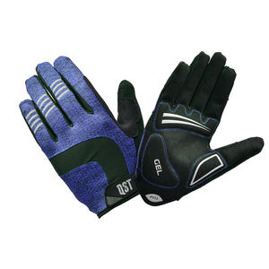 Gants de cyclisme complets QST en microfibre polaire antidérapants compatibles écran tactile – Conception à doigts entiers pour la course à pied et les sports d'hiver - Product Image 3