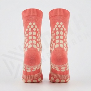 Coral Ankle <b>Socks</b> Geometric Pattern Breathable <b>Running</b> Sports <b>Socks</b> for Adults Summer Wear - Product Image 2