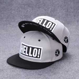 Hip-Hop <b>Hat</b> Embroidered Adjustable 6-Panel PVC <b>Flat</b>-Brimmed Cap Unisex Korean-Style Trendy All-Match Baseball Street-Style - Product Image 6
