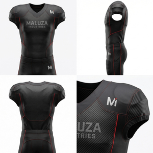 Ensemble de maillot et pantalon de football américain Elite, uniforme de football sublimé personnalisé, édition MALUZA Industries - Product Image 6