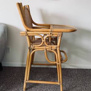 Muebles de madera de ratán para bebé, silla alta de comedor para niños, sillas de guardería personalizadas de marca privada, precio barato - Product Image 6