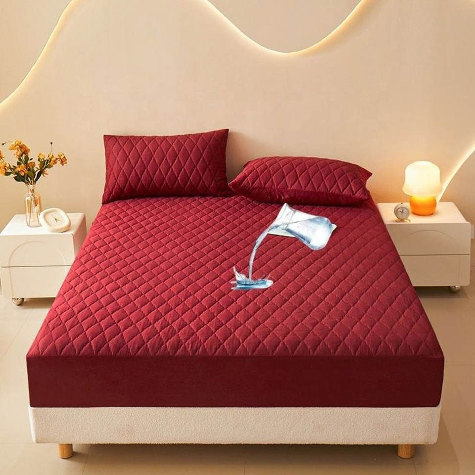 Low Price Soft Waterproof Knitted Bed Mat High-quality Stitching for ...