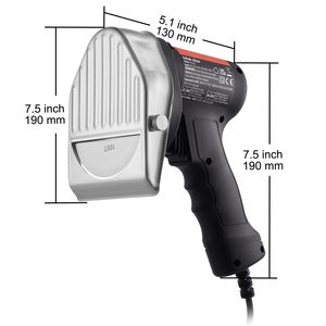 Coltello Elettrico Professionale da 80W per Shawarma, Tagliacarne Commerciale in Acciaio Inox per Gyros, Affettatrice per Kebab Doner, Coltello Turco per Kebab - Product Image 5