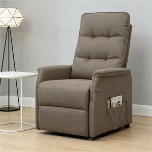 Poltrona Elettrica Reclinabile per Soggiorno, Sedia da Caffè Reclinabile - Product Image 1