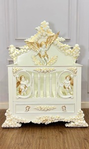 Cuna Clásica de Estilo Europeo con Cabecera Acolchada Suave y Cajones de Almacenamiento – Proveedor de Muebles de Primera Calidad para Guardería - Product Image 5