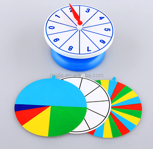 DDRS Meilleure vente : Roue numérique (Plateau tournant mathématique) 6x6 pouces pour l'apprentissage des motifs numériques et l'enseignement des lois mathématiques - Product Image 5