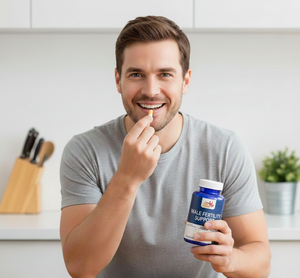 Suplemento de Apoyo a la Fertilidad Masculina para el Bienestar del Hombre, Fórmula Natural a Base de Hierbas para la Vitalidad, 60 Cápsulas, Disponible con Marca Privada OEM - Product Image 3