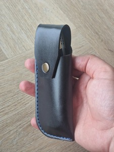 Couteau de poche pliant artisanal de haute qualité en acier inoxydable de qualité industrielle, manche en bois, verrouillage arrière, OEM, couteau de chasse EDC - Product Image 4
