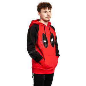 Sweat à capuche brodé pour homme, deux couleurs, 100% coton molletonné, manches longues, respirant, séchage rapide - Product Image 4