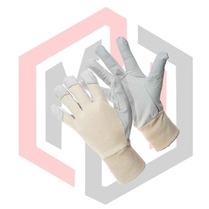 Guantes Deportivos de Trabajo para Hombre de Cuero Liso, Resistentes a Cortes, Anti-químicos, Antideslizantes, Transpirables, Personalizables, con Protección para las Manos y Reflectantes - Product Image 4