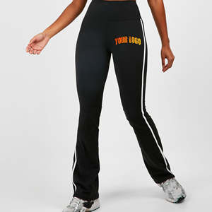 Leggings de Yoga Sin Costuras para Mujer, Cintura Media, Levanta Glúteos, Spandex/Nylon, Sólidos, Transpirables, Pantalones Deportivos - Product Image 1