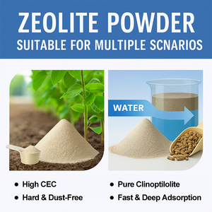 Conditionneur de sol écologique, zéolite minérale pour la plantation de légumes biologiques - Promoteur de croissance des racines pour une récolte saine - Product Image 3