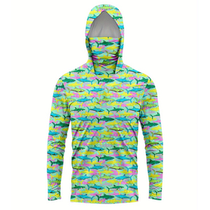 Premium 4-Way Stretch UPF 50 Moisture-Wicking Quick Dry Fishing <b>Hoodie</b> Breathable Outdoor Sportswear Fishing Apparel - Product Image 1