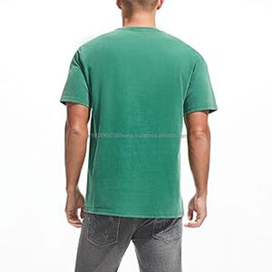 <b>High</b> Quality 100% Cotton T Shirt Heavy Weight Oversized Luxury <b>Tshirt</b> for Men oversize <b>tshirt</b> men ringer tee shirt men - Product Image 2