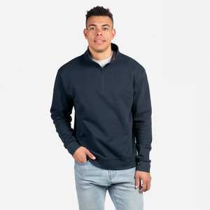 High Quality Custom Front 300g Wool/Cotton Acid Washed Men's Oversized Crewneck Sweatshirt <b>Jumper</b> Breathable Quick Dry Plus Size - Product Image 1