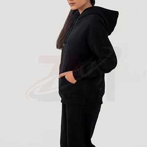 Sudaderas Largas de Invierno para Mujer, de Alta Calidad, con Logotipo Frontal, de Felpa, Casuales, de Algodón, Cómodas, al por Mayor - Product Image 5