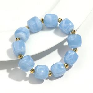 Pulsera Artesanal de Resina, Conjunto de Brazaletes de Resina en Combinaciones de Colores Pantone, Estilo Ángel, Uso Diario para Mujer - Product Image 5