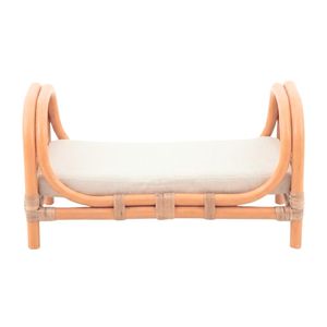 Lit de poupée Reborn très populaire, lit pour poupées, lit de poupée bébé, artisanat traditionnel en rotin, jouet durable pour enfants, vente en gros - Product Image 2