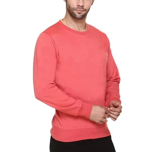 Custom <b>Men</b> Heavy 100% Cotton Sweatshirts New Fashion Sweatshirts Plain Solid Color Crewneck Basics Breathable Sweatshirts - Product Image 1