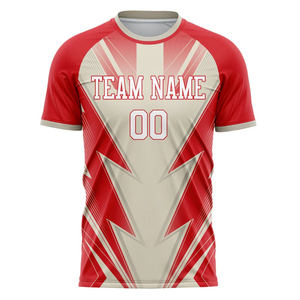 Maillot de football personnalisé pour l'entraînement et le sport, nouveau modèle 2024, impression de logo personnalisée, maillot de football à manches courtes - Product Image 1