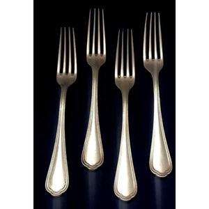 Juego de Tenedores para Bebé de Acero Inoxidable Ecológico, Decorativos para Fiestas, Diseño Simple de Unicornio, con Mango Acanalado y Acabado Espejo - Product Image 1