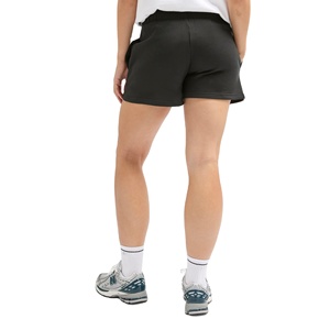 Conjunto de Sudadera con Capucha y Bolsillos y Pantalones Cortos de Felpa para Mujer, Dos Piezas, Estilo Casual - Product Image 3