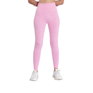 Legging de yoga noir décontracté pour femme, nouveau modèle, personnalisé avec logo, pour fitness et activités de plein air, vente en gros - Product Image 1
