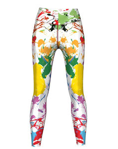 Leggings de yoga et de fitness grande taille pour femmes 2026, avec impression par sublimation, design personnalisé brodé, 180 g - Product Image 2