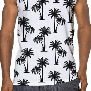 เสื้อกล้ามทรงเข้ารูป ยี่ห้อ Factory Popular ผ้าโพลีเอสเตอร์ผสมคอตตอน เนื้อผ้านุ่ม สวมใส่สบาย เหมาะสำหรับสกรีนลาย เสื้อกล้ามเปล่าสำหรับผู้ชาย สีสันสดใส สำหรับฤดูร้อน - Product Image 5