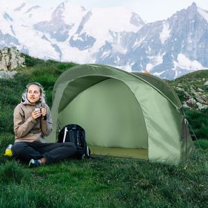 Compact 1-Person Cot with Elevated Design External Cover for <b>Camping</b> Tent - Product Image 2
