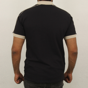Pakistan Factory Direct Selling Top Arrival Men Quarter <b>Zip</b> <b>Polo</b> Stylish Look Custom Logo Printed Quarter <b>Zip</b> <b>Polo</b> T <b>Shirt</b> - Product Image 5