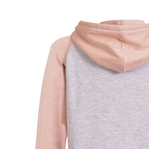 Nouveauté, sweat-shirts à capuche de haute qualité, personnalisés, imprimés par sublimation, à fleurs, couleur unie, épaules tombantes, vêtements pour femmes - Product Image 2
