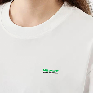 Camisetas de Manga Corta para Hombre al por Mayor, 100% Algodón, 220 Gramos, Diseño Sólido, Impresión Serigráfica - Product Image 3