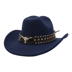 Chapeau de cowboy occidental tendance style export américain, respirant, écologique, en nylon, soie et coton, pour l'été, décontracté, doux et de haute qualité - Product Image 5