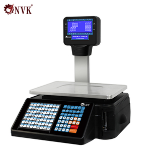NVK 고품질 5kg 영수증 바코드 라벨 프린팅 저울 20kg 디지털 가격 계산 저울 WIFI POS 시스템 고정밀 - Product Image 4