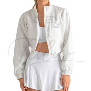Custom Logo Women's Cropped <b>Jacket</b> for Women Cropped Varsity <b>Jacket</b> High School Women's Women's Cropped <b>Jacket</b> in Low Price - Product Image 6