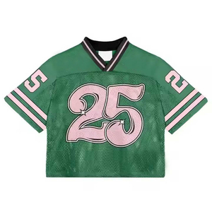 Camiseta Deportiva Informal de Estilo Vintage, Transpirable, de Secado Rápido, Estilo Hip Hop, Cuello en V Clásico, para Unisex - Product Image 4