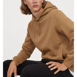 Sweat à capuche pour homme, coupe ample, 100% polyester, imprimé personnalisé, brodé, manches longues, style streetwear décontracté, uni, pour l'hiver - Product Image 4