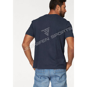 T-shirt d'été à manches courtes pour homme avec logo personnalisé imprimé, 100 % coton, respirant et léger, vêtement décontracté - Product Image 6