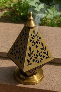 Best Epoxy & Wood Incense Bakhoor <b>burner</b> Resin Incense Madkhan <b>burner</b> Bakhoor <b>for</b> Home & Giveaway - Product Image 4