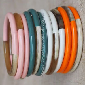 Brazalete de Cuerno de Búfalo Natural Ecológico de Primera Calidad, Joyería Pulida para Mujeres y Niñas, Regalo Perfecto, Exportación Mundial Falak - Product Image 3