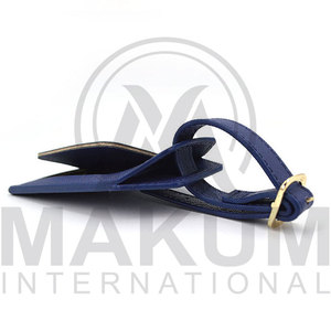 Etiqueta de equipaje de cuero genuino de alta calidad MAKUM INTERNATIONAL con logotipo personalizado para regalo - Product Image 5