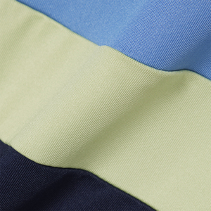 Camiseta Deportiva Casual para Hombre, Manga Corta, Tejido Elástico Personalizado, Secado Rápido, Protección UV, Diseño de Bloques de Color - Product Image 6