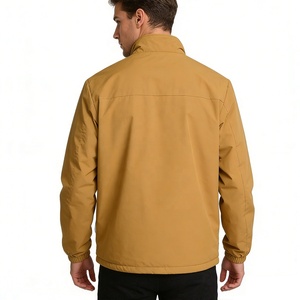 Best Wholesale Price Customized Logo Men Windbreaker Jacket Manufacturing High Quality Men Stand Collar Polyester <b>Shell</b> - Product Image 2