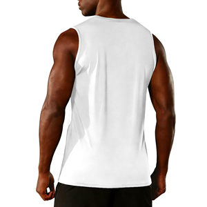High Quality Men Summer Tank Tops Plain Soft Casual Beach Vest Sleeveless Everyday Wear Custom Clothing Tank Tops Manufacturer - Product Image 2