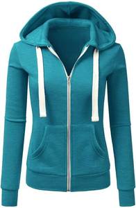 Sudadera con Capucha Personalizada con Logotipo OEM, Gruesa, 100% Algodón, Forrada, Deportiva, con Cierre Completo, para Hombre, de Alta Calidad y a la Moda - Product Image 3