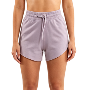 Shorts en molleton pour femme, personnalisables, en coton uni, pour le fitness, la course et l'entraînement – Le meilleur choix pour les fournisseurs OEM - Product Image 2
