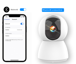 Caméra IP PTZ HD Wifi 3MP Ishome App <span class=keywords><strong>Surveillance</strong></span> <span class=keywords><strong>de</strong></span> sécurité réseau 360° pour intérieur - Product Image 4