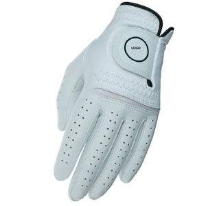 Guante de Golf 2026 Personalizado con Logotipo en Colores, Suave y Transpirable, de Cuero Cabretta de Indonesia y PU, Duradero, con Cierre de Gancho y Bucle para Mano Derecha, Unisex - Product Image 1